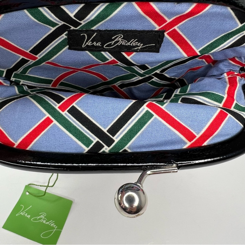 Vera Bradley Please Hold Versailles KissLock Coin Clutch - Picture 4 of 7